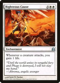 Righteous Cause — Commander