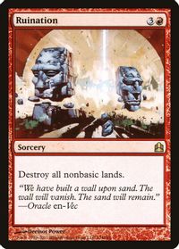 Ruination — Commander