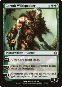 Garruk Wildspeaker — Commander