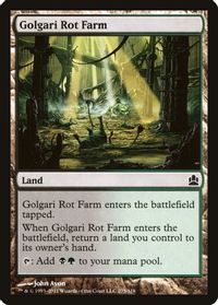 Golgari Rot Farm — Commander