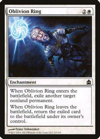 Oblivion Ring — Commander