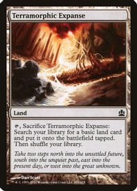 Terramorphic Expanse — Commander