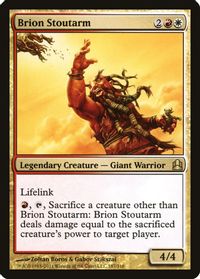 Brion Stoutarm — Commander