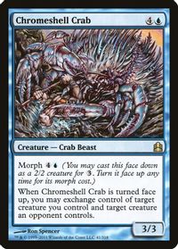 Chromeshell Crab — Commander