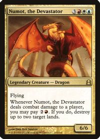 Numot, the Devastator — Commander