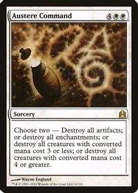 Austere Command — Commander