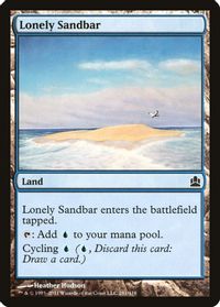 Lonely Sandbar — Commander