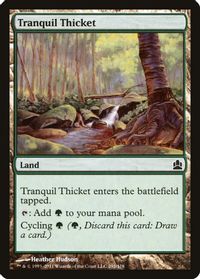 Tranquil Thicket — Commander