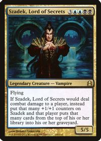 Szadek, Lord of Secrets — Commander