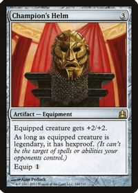 Champion's Helm — Commander