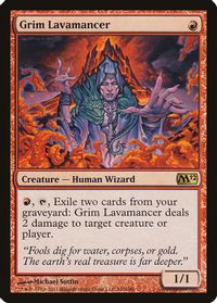 Grim Lavamancer — Magic 2012 (M12)