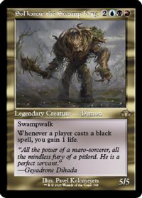 Sol'kanar the Swamp King (Retro Frame) — Dominaria Remastered