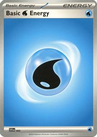 Basic Water Energy - 003 — SVE: Scarlet & Violet Energies