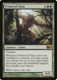 Primeval Titan — Magic 2012 (M12)