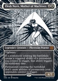 Elesh Norn, Mother of Machines (Borderless) — Phyrexia: All Will Be One