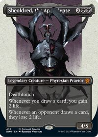 Sheoldred, the Apocalypse (Concept Praetor) — Phyrexia: All Will Be One