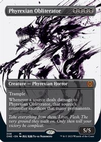 Phyrexian Obliterator (Showcase) — Phyrexia: All Will Be One