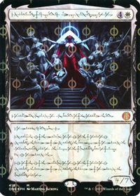 Elesh Norn, Mother of Machines (Phyrexian) (Step-and-Compleat Foil) — Phyrexia: All Will Be One