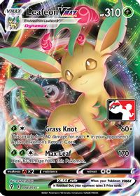 Leafeon VMAX — Prize Pack Series Cards