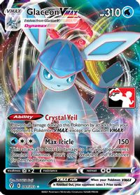 Glaceon VMAX — Prize Pack Series Cards