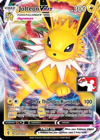 Jolteon VMAX — Prize Pack Series Cards