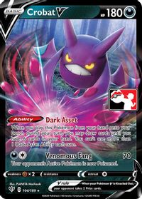 Crobat V — Prize Pack Series Cards