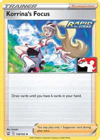 Korrina's Focus — Prize Pack Series Cards