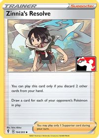 Zinnia's Resolve — Prize Pack Series Cards