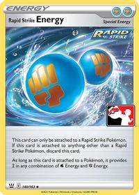 Rapid Strike Energy — Prize Pack Series Cards