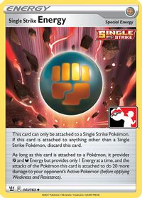 Single Strike Energy — Prize Pack Series Cards