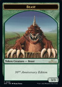 Beast Token — 30th Anniversary Edition
