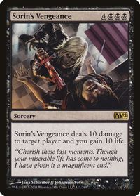Sorin's Vengeance — Magic 2012 (M12)
