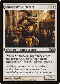 Stonehorn Dignitary — Magic 2012 (M12)