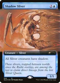 Shadow Sliver (Extended Art) — Secret Lair Drop Series