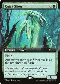 Quick Sliver (Extended Art) — Secret Lair Drop Series