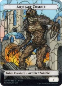 Artifact Zombie Token [SEA Exclusive] — The Brothers' War