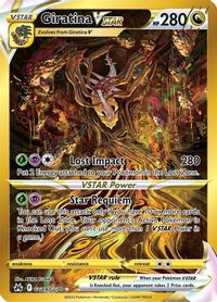 Giratina VSTAR (Secret) — SWSH: Crown Zenith: Galarian Gallery