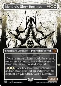 Mondrak, Glory Dominus (Showcase) — Phyrexia: All Will Be One