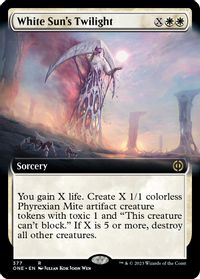 White Sun's Twilight (Extended Art) — Phyrexia: All Will Be One