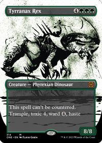 Tyrranax Rex (Showcase) — Phyrexia: All Will Be One