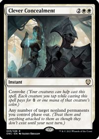 Clever Concealment — Commander: Phyrexia: All Will Be One