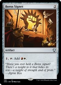 Boros Signet — Commander: Phyrexia: All Will Be One