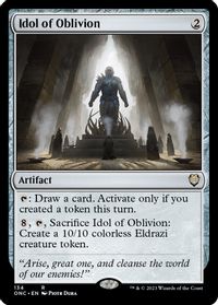 Idol of Oblivion — Commander: Phyrexia: All Will Be One