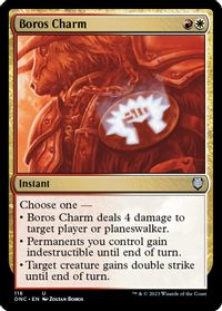 Boros Charm — Commander: Phyrexia: All Will Be One