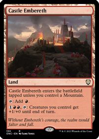 Castle Embereth — Commander: Phyrexia: All Will Be One