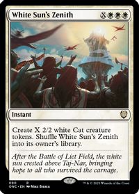 White Sun's Zenith — Commander: Phyrexia: All Will Be One
