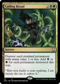 Culling Ritual — Commander: Phyrexia: All Will Be One