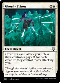Ghostly Prison — Commander: Phyrexia: All Will Be One