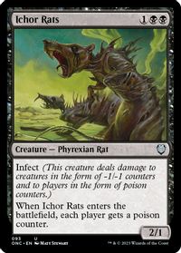 Ichor Rats — Commander: Phyrexia: All Will Be One