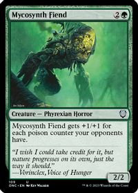 Mycosynth Fiend — Commander: Phyrexia: All Will Be One